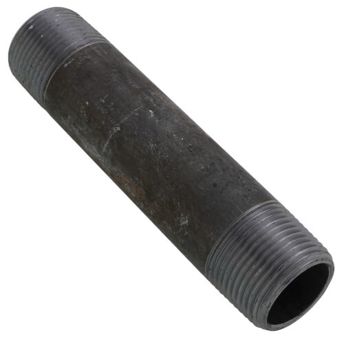 Main product image of 1" x 5-1/2" Schedule 80 Heavy Duty Black Nipple