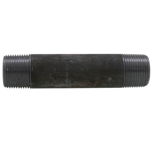 Main product image of 1" x 5-1/2" Schedule 80 Heavy Duty Black Nipple
