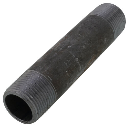 Main product image of 1" x 5-1/2" Schedule 80 Heavy Duty Black Nipple