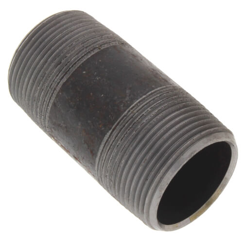 Main product image of 1-1/4" x 3" Schedule 80 Heavy Duty Black Nipple