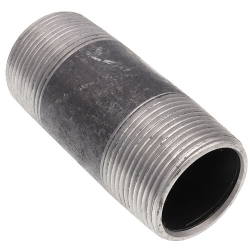 Main product image of 1-1/4" x 3-1/2" Schedule 80 Heavy Duty Black Nipple