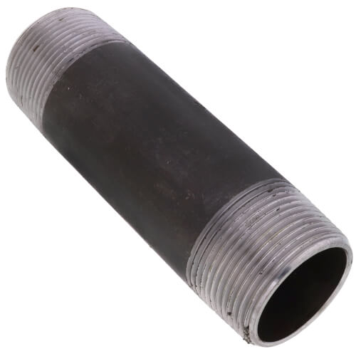 Main product image of 1-1/4" x 5" Schedule 80 Heavy Duty Black Nipple