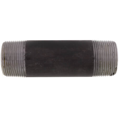 Main product image of 1-1/4" x 5" Schedule 80 Heavy Duty Black Nipple