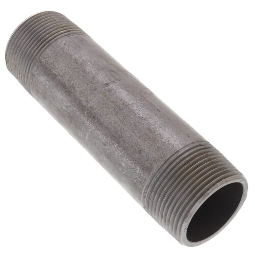 Main product image of 1-1/4" x 5-1/2" Schedule 80 Heavy Duty Black Nipple
