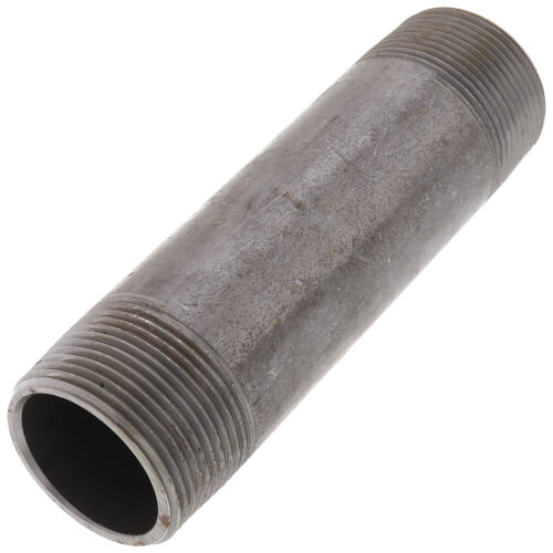Main product image of 1-1/4" x 5-1/2" Schedule 80 Heavy Duty Black Nipple