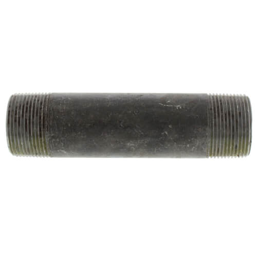 Main product image of 1-1/4" x 6" Schedule 80 Heavy Duty Black Nipple