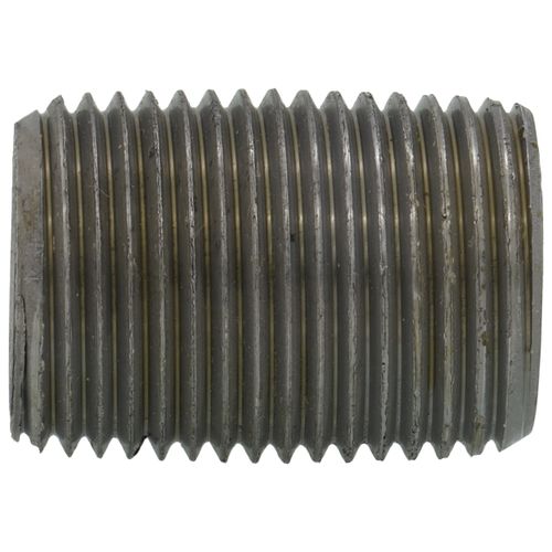 Main product image of 1/2" x Close Schedule 80 Heavy Duty Black Nipple