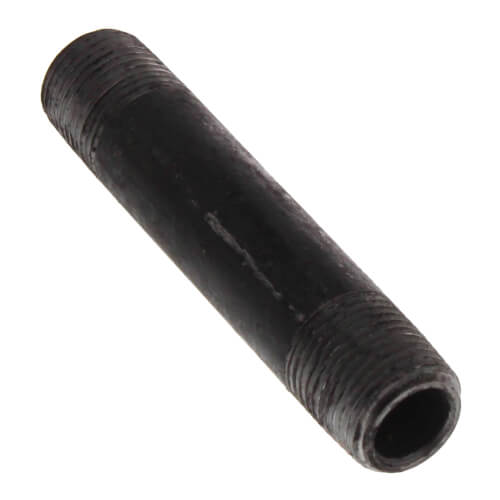 Main product image of 1/2" x 4" Schedule 80 Heavy Duty Black Nipple