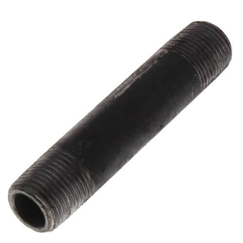 Main product image of 1/2" x 4" Schedule 80 Heavy Duty Black Nipple