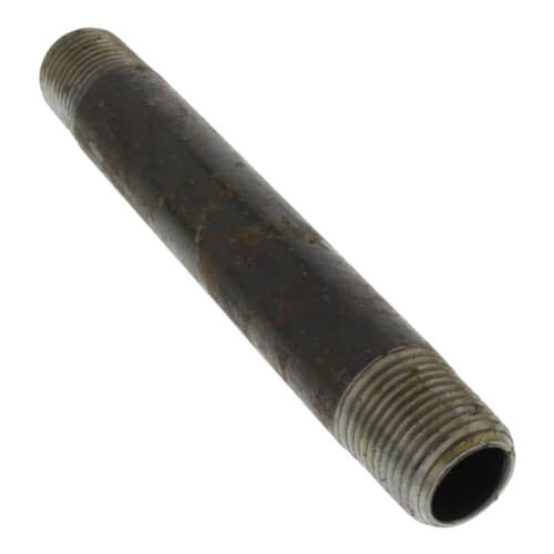 Main product image of 1/2" x 5-1/2" Schedule 80 Heavy Duty Black Nipple