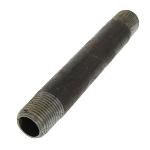 Main product image of 1/2" x 5-1/2" Schedule 80 Heavy Duty Black Nipple
