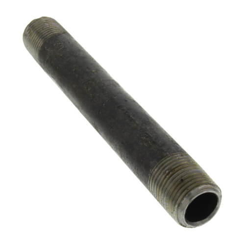 Main product image of 1/2" x 6" Schedule 80 Heavy Duty Black Nipple