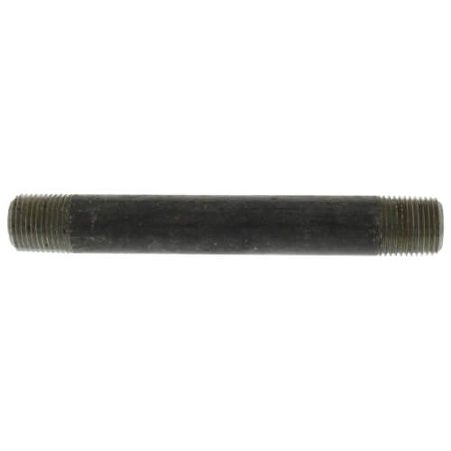 Main product image of 1/2" x 6" Schedule 80 Heavy Duty Black Nipple