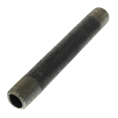 Main product image of 1/2" x 6" Schedule 80 Heavy Duty Black Nipple