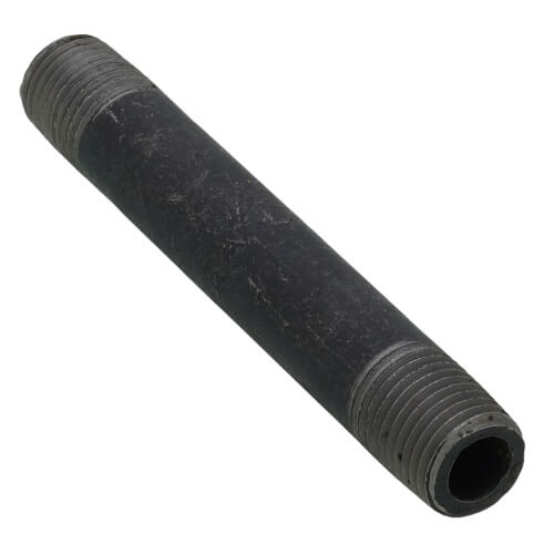 Main product image of 1/4" x 3-1/2" Schedule 80 Heavy Duty Black Nipple
