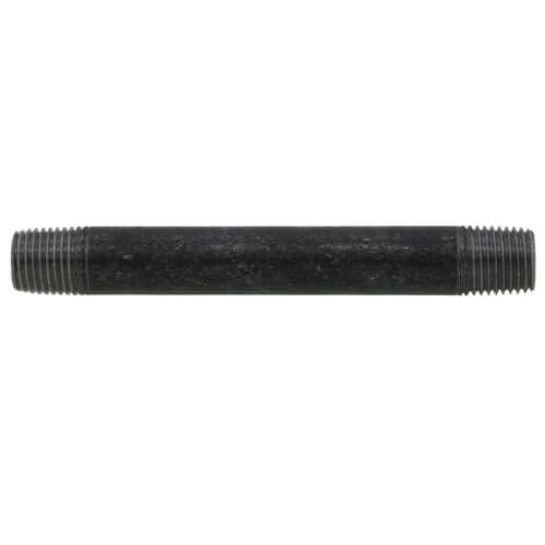 Main product image of 1/4" x 4" Schedule 80 Heavy Duty Black Nipple