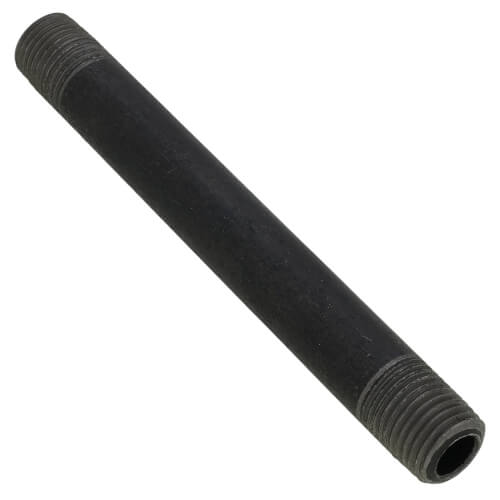 Main product image of 1/4" x 4-1/2" Schedule 80 Heavy Duty Black Nipple