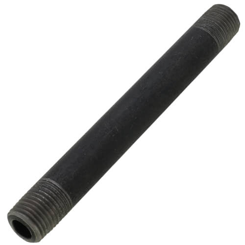 Main product image of 1/4" x 4-1/2" Schedule 80 Heavy Duty Black Nipple