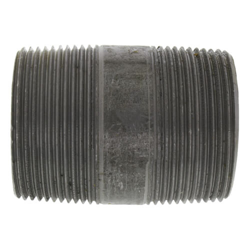 Main product image of 1-1/2" x 2-1/2" Schedule 80 Heavy Duty Black Nipple