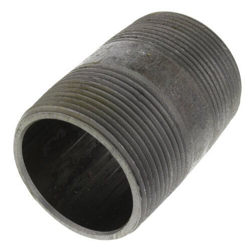 Main product image of 1-1/2" x 2-1/2" Schedule 80 Heavy Duty Black Nipple