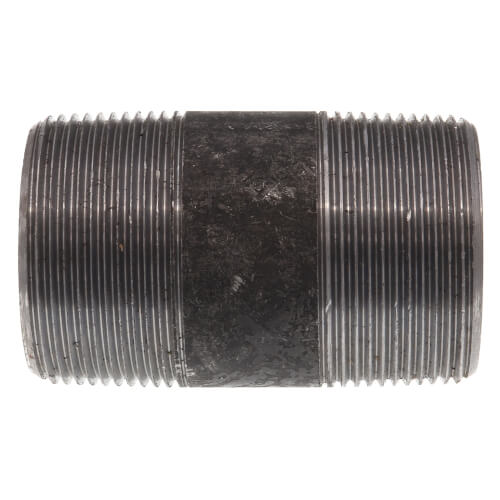 Main product image of 1-1/2" x 3" Schedule 80 Heavy Duty Black Nipple