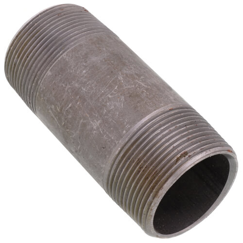 Main product image of 1-1/2" x 4" Schedule 80 Heavy Duty Black Nipple