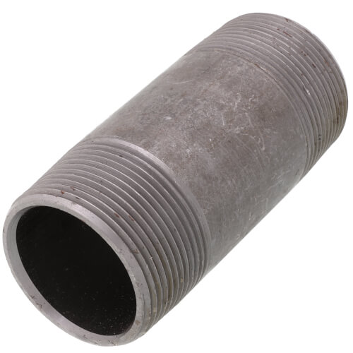 Main product image of 1-1/2" x 4" Schedule 80 Heavy Duty Black Nipple