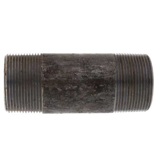 Main product image of 1-1/2" x 4-1/2" Schedule 80 Heavy Duty Black Nipple