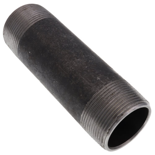 Main product image of 1-1/2" x 5-1/2" Schedule 80 Heavy Duty Black Nipple