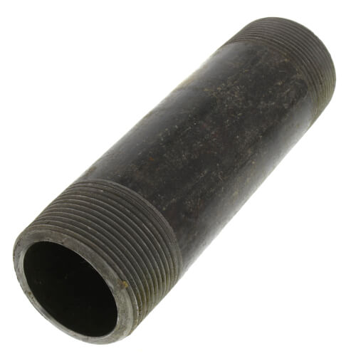 Main product image of 1-1/2" x 6" Schedule 80 Heavy Duty Black Nipple