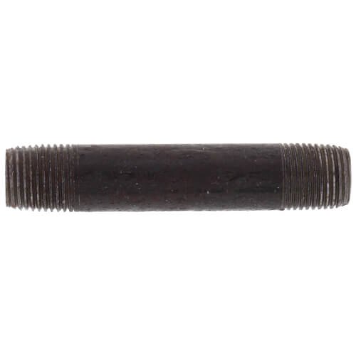 Main product image of 1/8" x 2" Schedule 80 Heavy Duty Black Nipple
