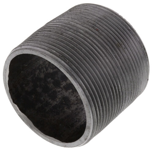 Main product image of 2" x Close Schedule 80 Heavy Duty Black Nipple