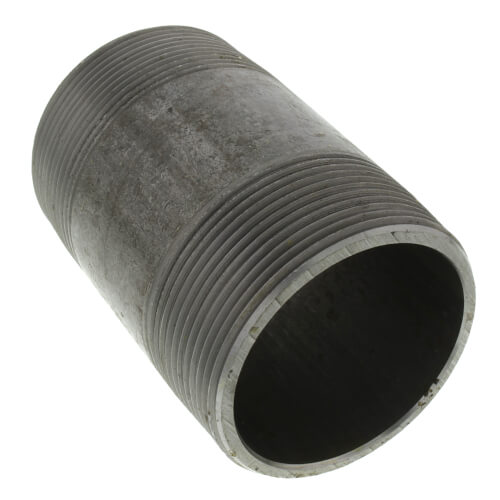 Main product image of 2" x 3-1/2" Schedule 80 Heavy Duty Black Nipple