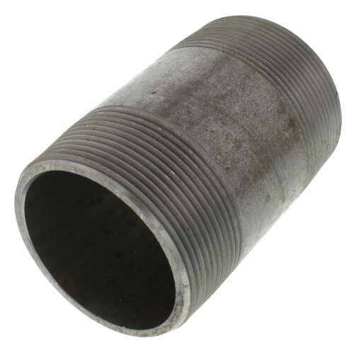 Main product image of 2" x 3-1/2" Schedule 80 Heavy Duty Black Nipple