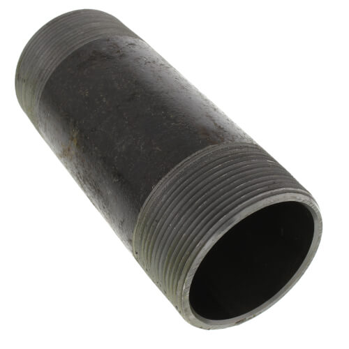 Main product image of 2" x 5-1/2" Schedule 80 Heavy Duty Black Nipple