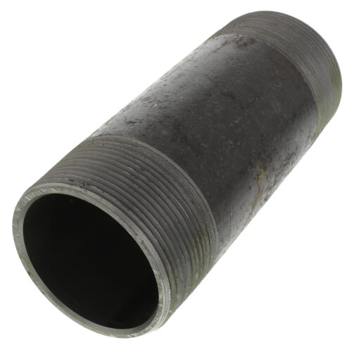 Main product image of 2" x 5-1/2" Schedule 80 Heavy Duty Black Nipple