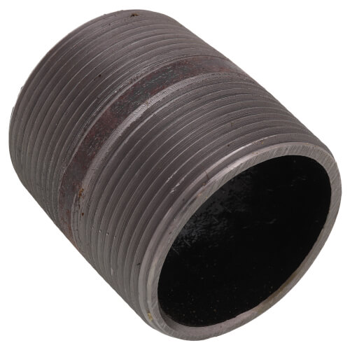 Main product image of 2-1/2" x 3" Schedule 80 Heavy Duty Black Nipple