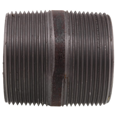 Main product image of 2-1/2" x 3" Schedule 80 Heavy Duty Black Nipple