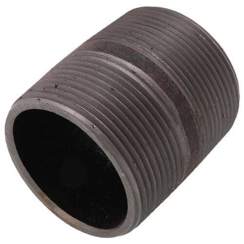 Main product image of 2-1/2" x 3" Schedule 80 Heavy Duty Black Nipple