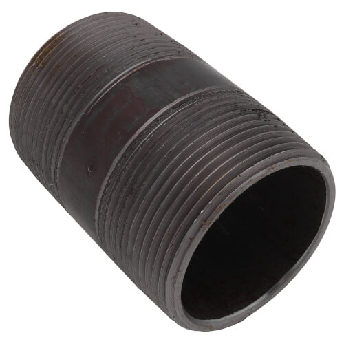 Main product image of 2-1/2" x 4" Schedule 80 Heavy Duty Black Nipple