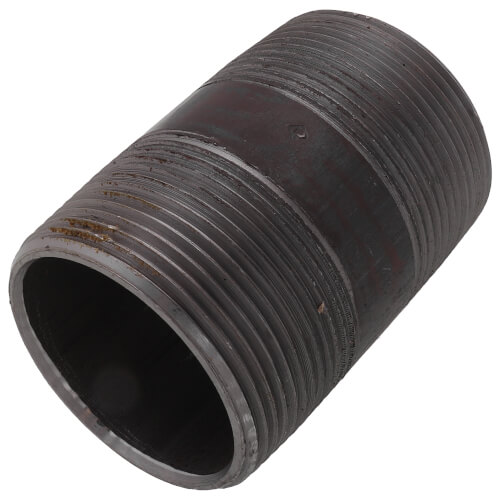 Main product image of 2-1/2" x 4" Schedule 80 Heavy Duty Black Nipple