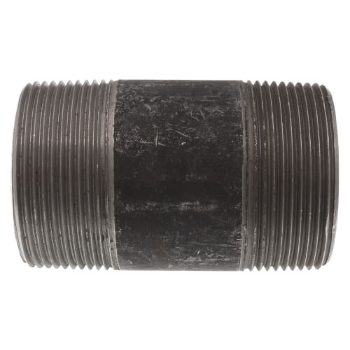 Main product image of 2-1/2" x 4-1/2" Schedule 80 Heavy Duty Black Nipple