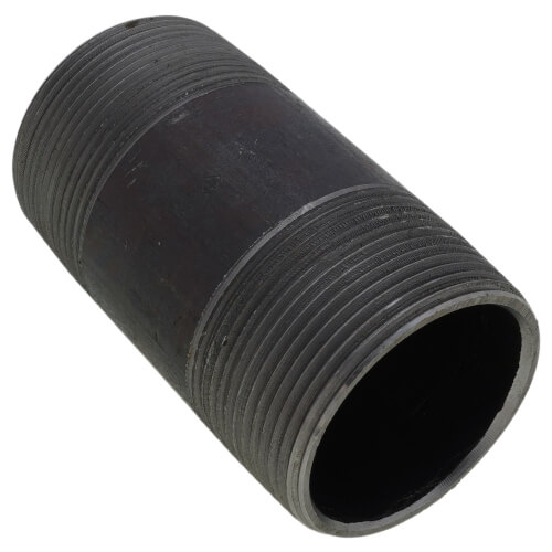Main product image of 2-1/2" x 5" Schedule 80 Heavy Duty Black Nipple