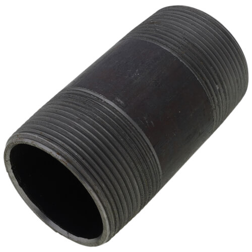 Main product image of 2-1/2" x 5" Schedule 80 Heavy Duty Black Nipple