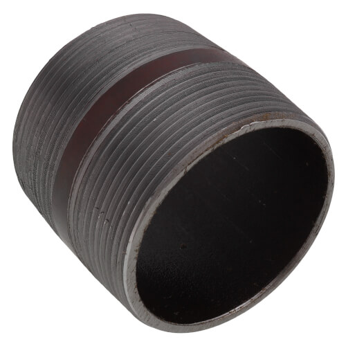Main product image of 3" x 3" Schedule 80 Heavy Duty Black Nipple