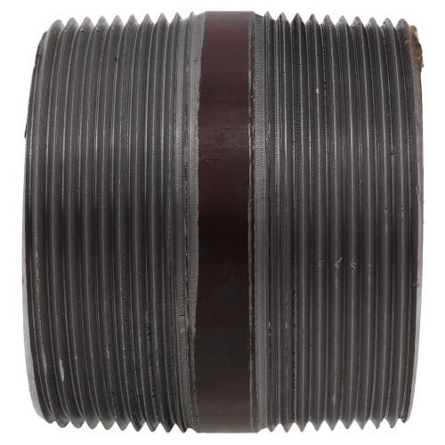 Main product image of 3" x 3" Schedule 80 Heavy Duty Black Nipple