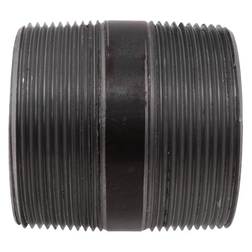 Main product image of 3" x 3-1/2" Schedule 80 Heavy Duty Black Nipple