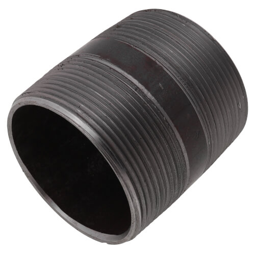 Main product image of 3" x 3-1/2" Schedule 80 Heavy Duty Black Nipple