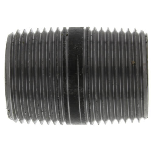 Main product image of 3/4" x 1-1/2" Schedule 80 Heavy Duty Black Nipple