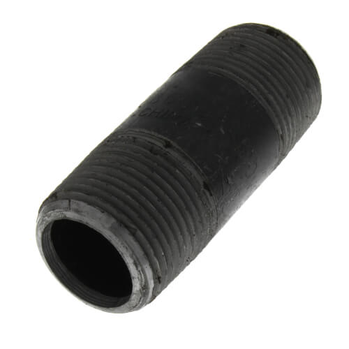 Main product image of 3/4" x 2-1/2" Schedule 80 Heavy Duty Black Nipple